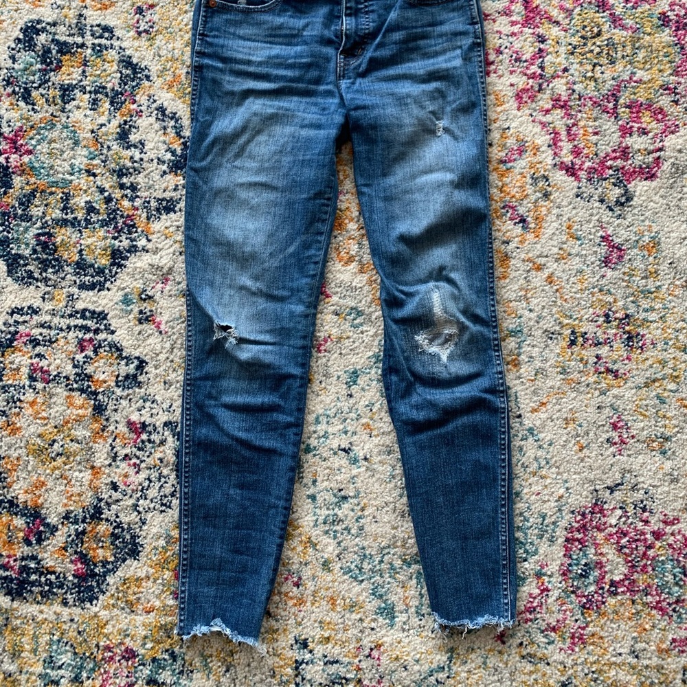 Madewell 9” High Rise Skinny